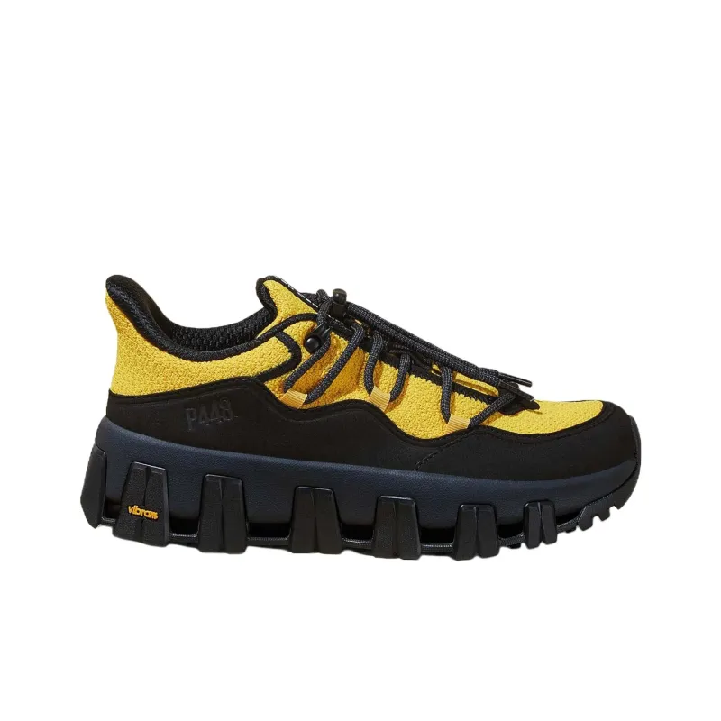 Vibram x P448 Low-Top Trekking Shoes Unisex Black Yellow-1