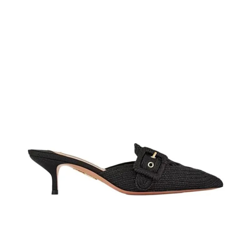 AQUAZZURA Visconti 50mm Mules-1