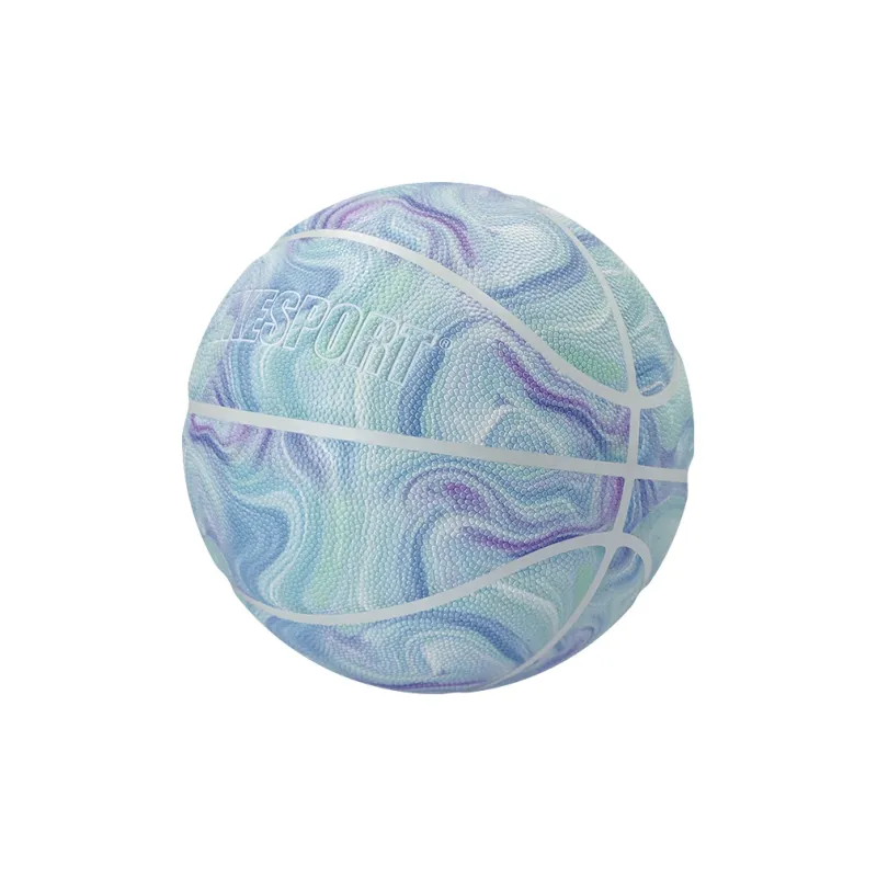 SIPAKESPORT PU Basketball Green Tie Dye Size 7 Training Unisex-3