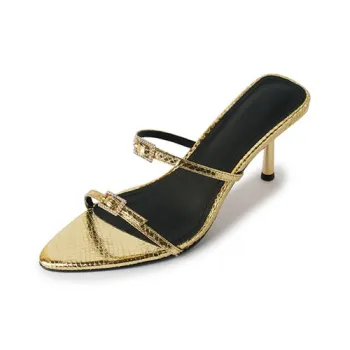 Schilling TPR Sole Rhinestone Slip-Resistant Slide Slippers Women's