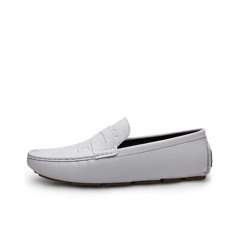CKVUSAMG Beanie Shoes Men's White-0