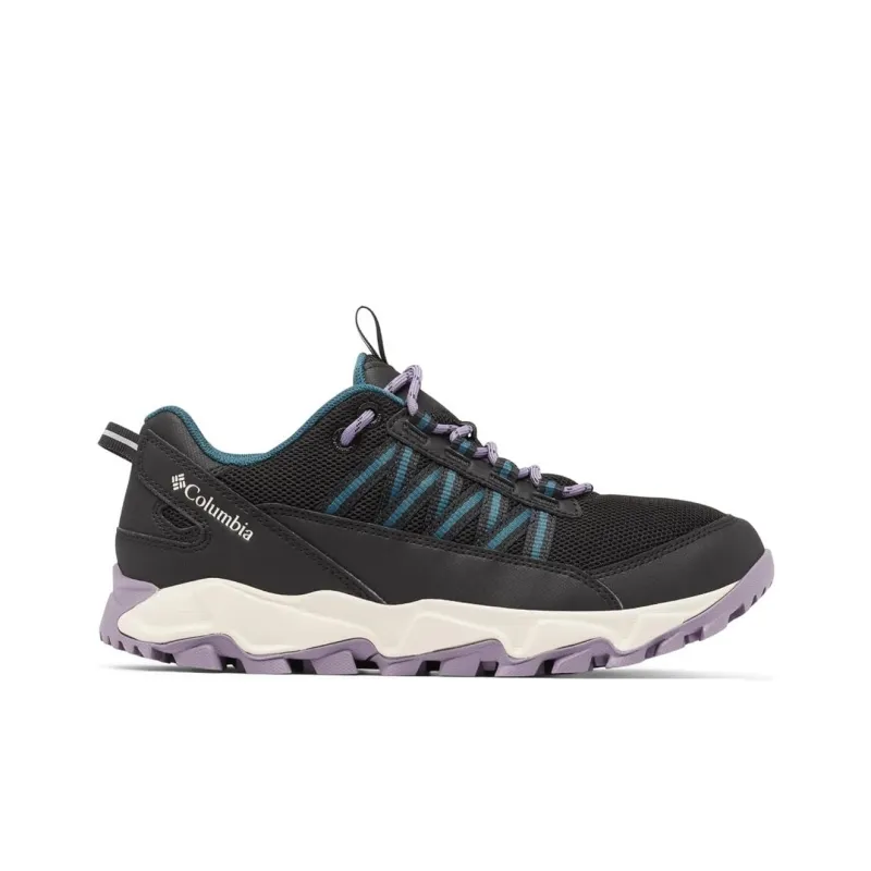 Columbia Anti Slip Wear Resistant Breathable Support Low Top Trekking Shoes Women's Black Purple-1