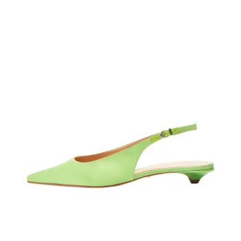 Schutz Evan Flat Casual Single Shoes 3cm Women's Green