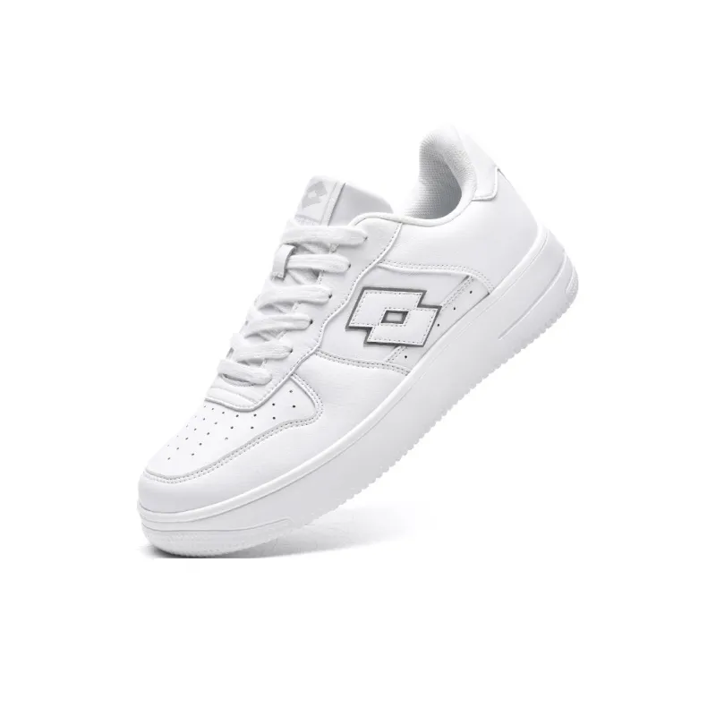 LOTTO Anti Slip Wear Resistant Low Top Skateboard Shoes Men's White-1