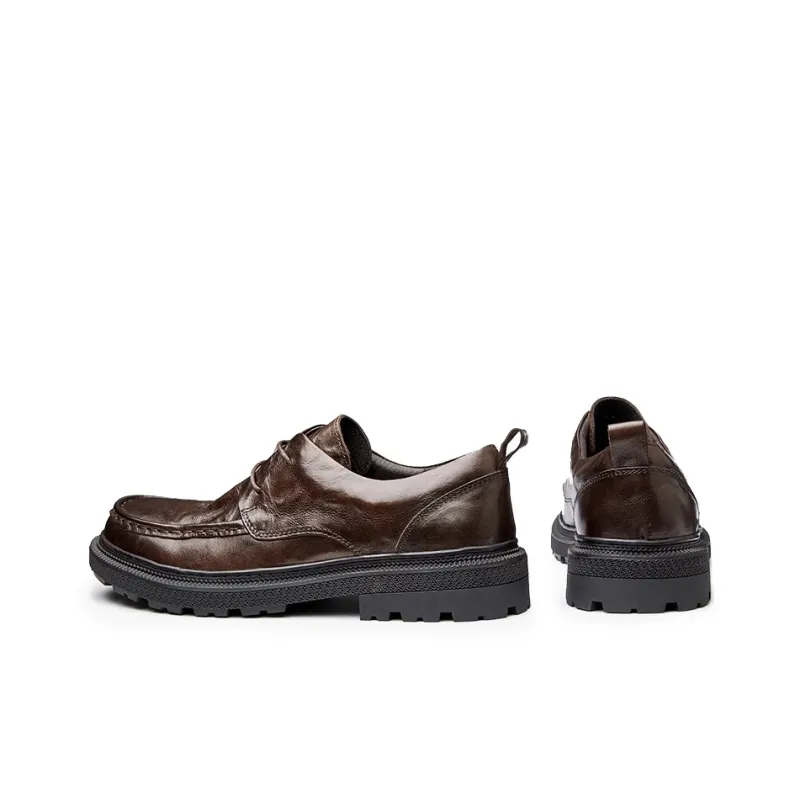 LEYGMENLG Men's Casual Shoes Men Low Top Black-9