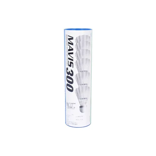 YONEX Mavis Collection M 300 Nylon Shuttlecock 6 Pack Nylon Outdoor 1 Tube Shuttlecocks