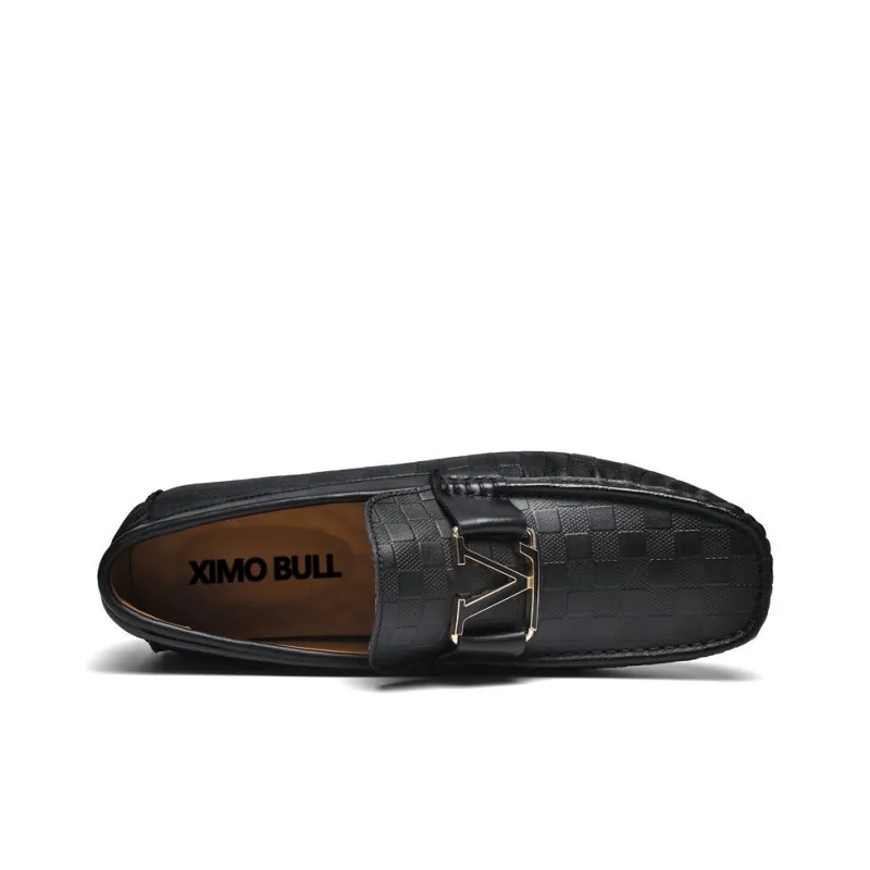 XIMO BULL Beanie Shoes Men's Black-2