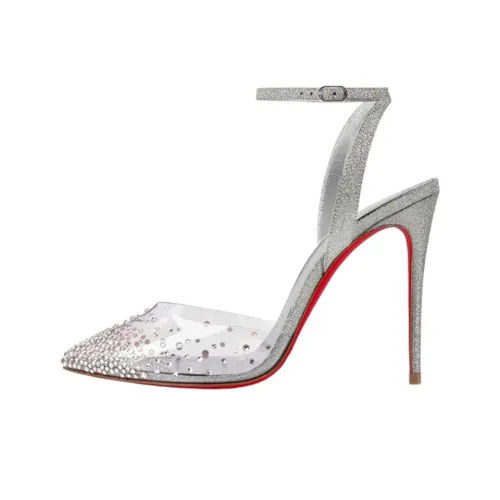 Christian Louboutin High Heels Women's Silver