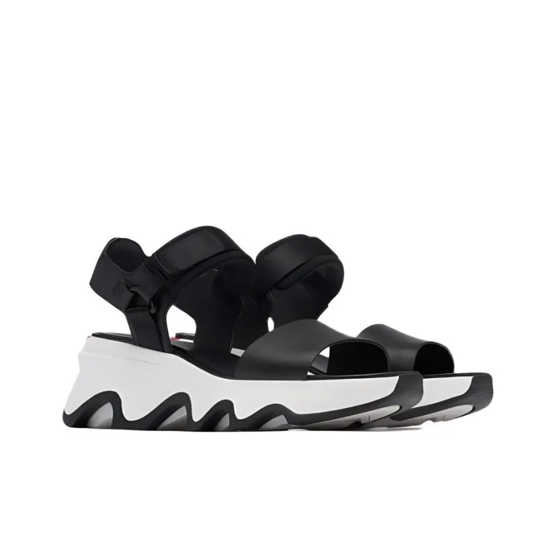 SOREL KINETIC™ IMPACT Y Strap Sandals Women's Black-2