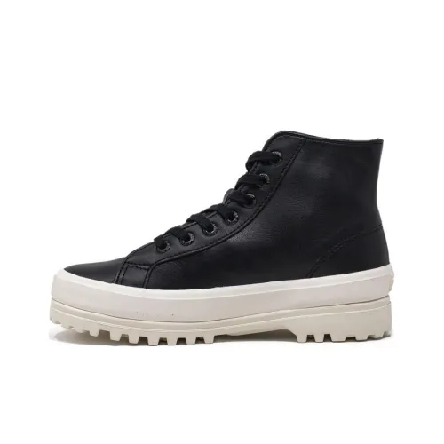 SUPERGA Ankle Boots Women's Black