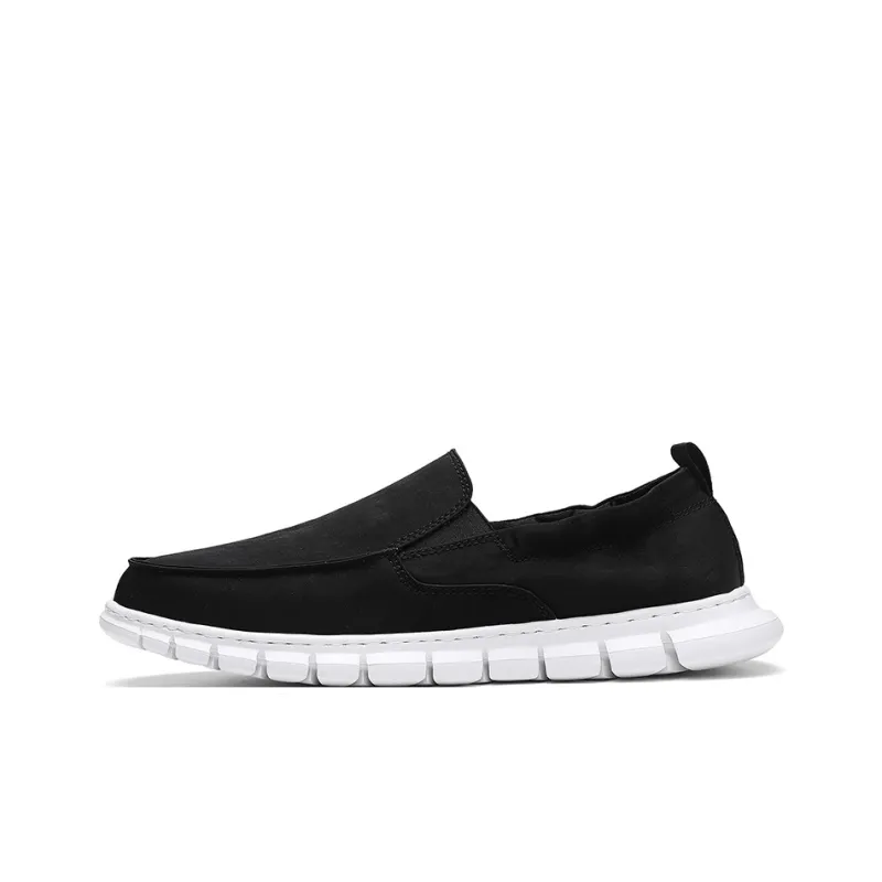 SENGUIBUCK Breathable Lightweight Low-Top Canvas Shoes Men's-1
