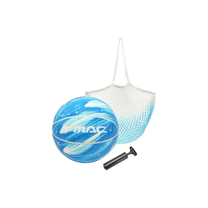 T-Mac Maddie Constellation Star Collection PU Basketball Blue White Size 7 Training Unisex-7