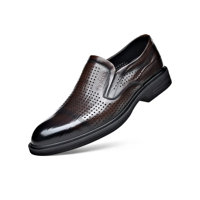 SHUPATE Dress Shoes Men Low Top Black, Brown-13