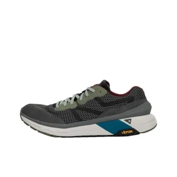 Vibram x BRANDBLACK Breathable Lightweight Low-Top Running Shoes Men's Charcoal Gray