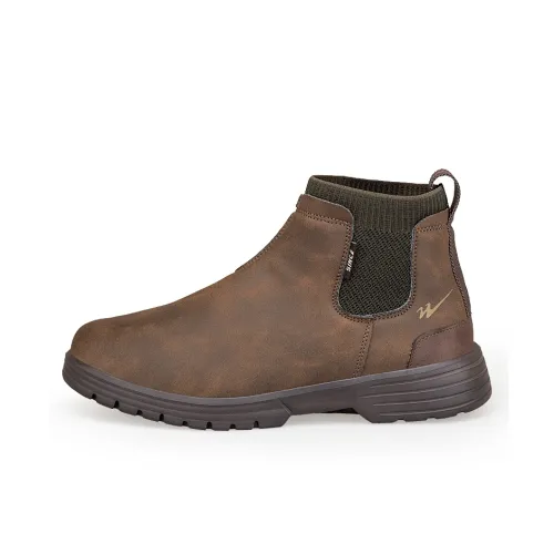 DOUBLE STAR 88 Chelsea Boots Men Brown