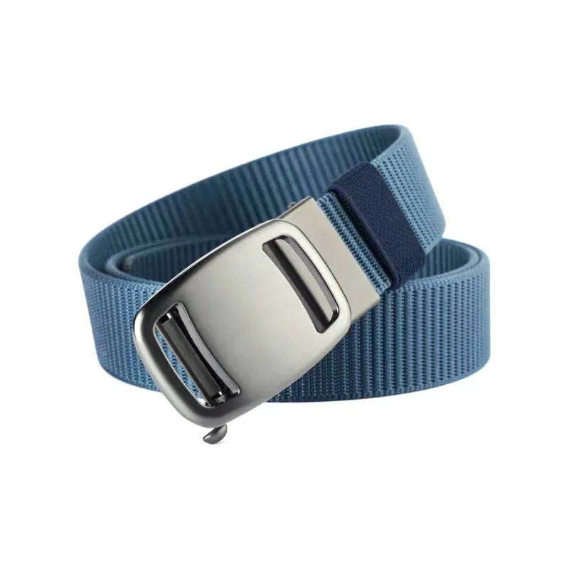 Mulinsen Minimalist Style Workplace No Tooth Automatic Buckle Outdoor Casual Belt Men's 3.8cm-5