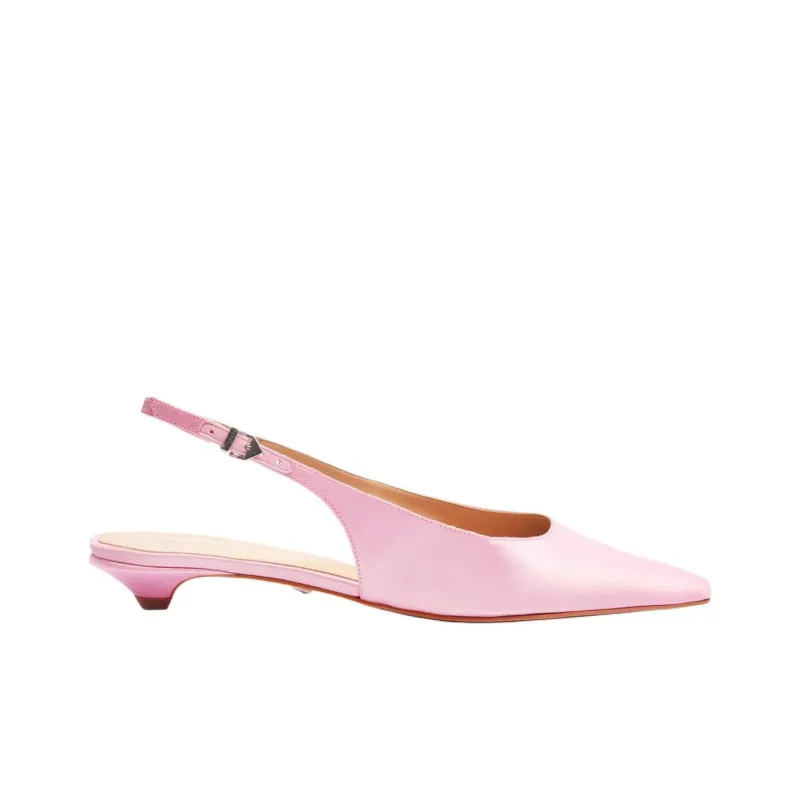 Schutz Evan Flat Casual Single Shoes 3cm Women's Pink-1