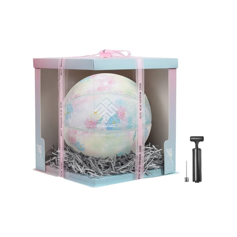 T-Mac Maddie Floral Collection PU Basketball Pink Size 7 Training Unisex-9