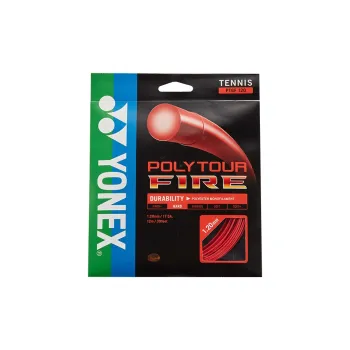 YONEX Tennis Racket Strings Polyester 12m Red