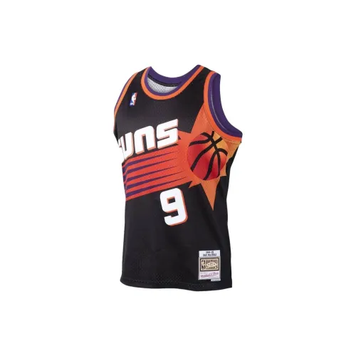 Mitchell Ness X NBA Phoenix Suns Basketball Jerseys Men Black