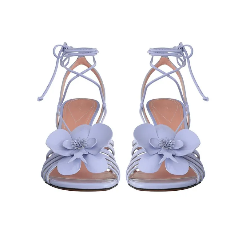 Zimmermann Natura Roman Sandals 8.5cm Women's Purple-3