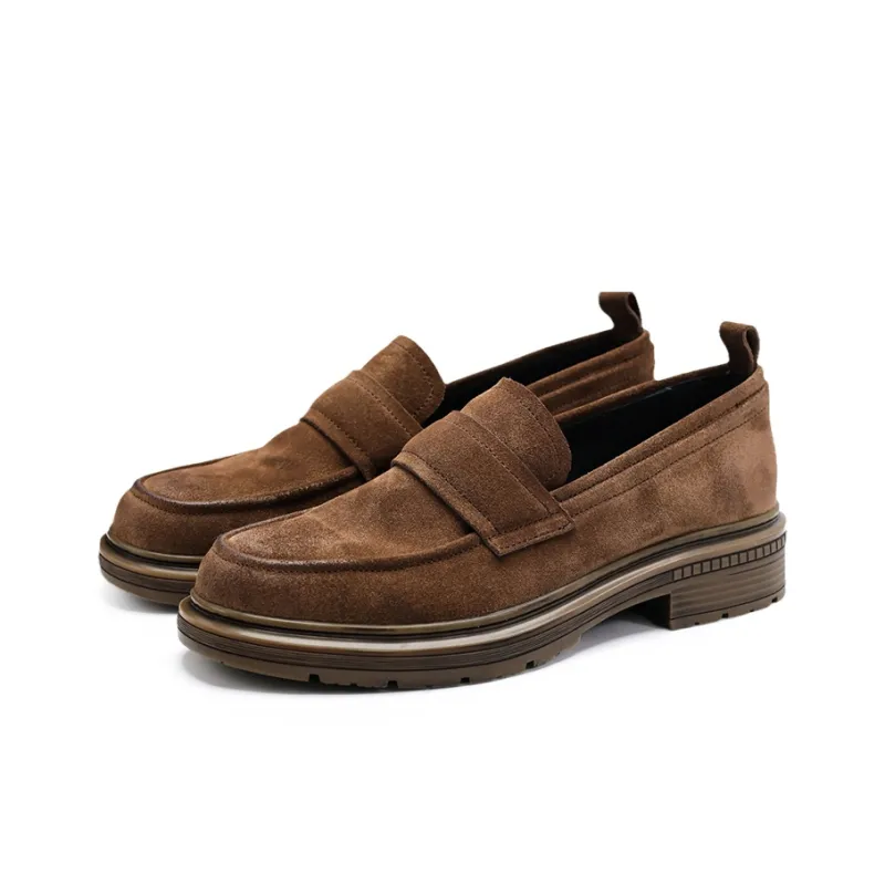 Voguhomme Loafers Men Brown-2