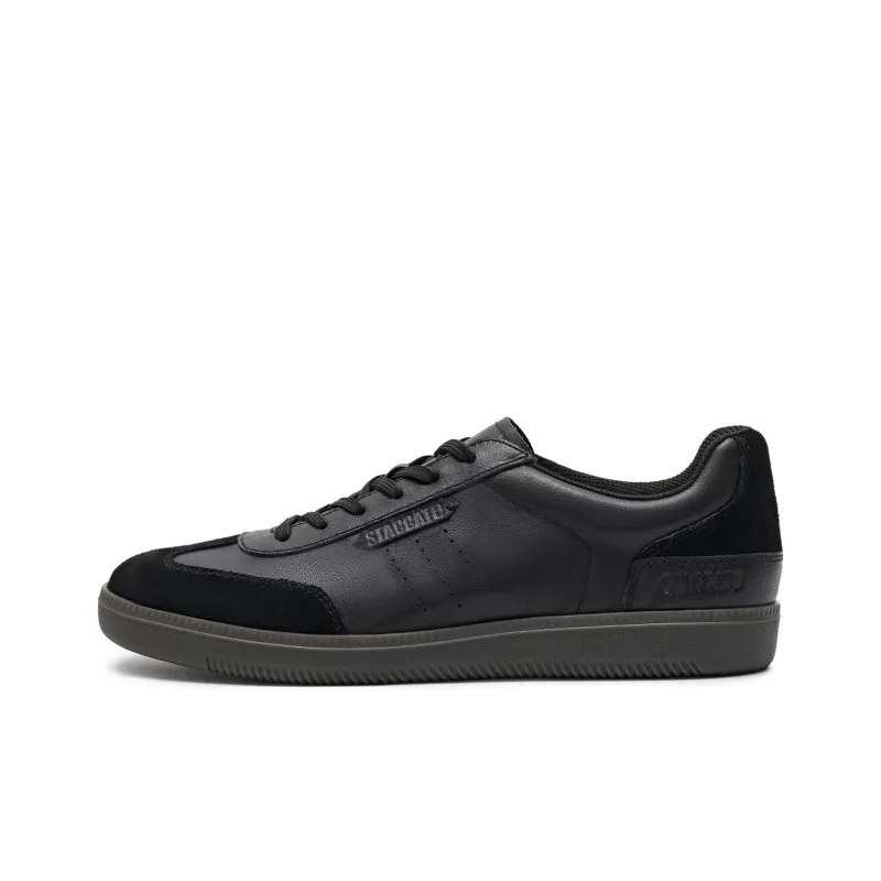 Staccato Urban Traveler Slip Resistant Cushioning Low Top Platform Height Increasing Skateboard Shoes Men's-0
