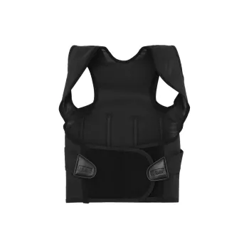 SANJEG Back Support Braces Yoga For Household Chores Protective Compression Breathable Black Polyester Unisex