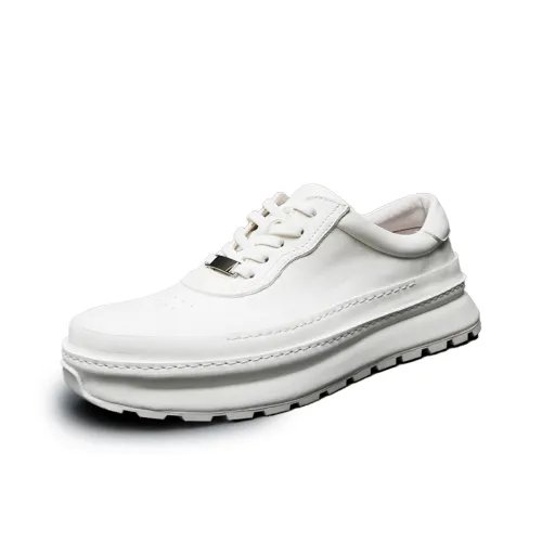 Voguhomme Casual Shoes Men's White