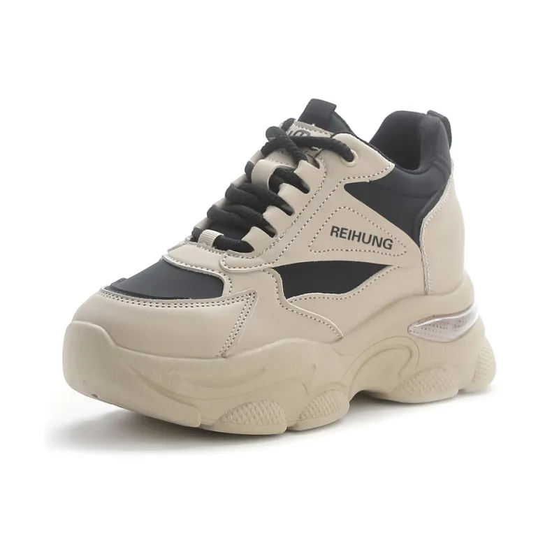 REIHUNG Low-Top Chunky Sneakers Women's-3