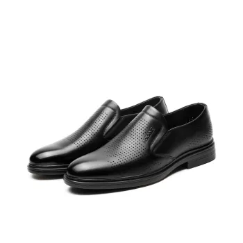 AOKANG Dress Shoes Men Low Top None