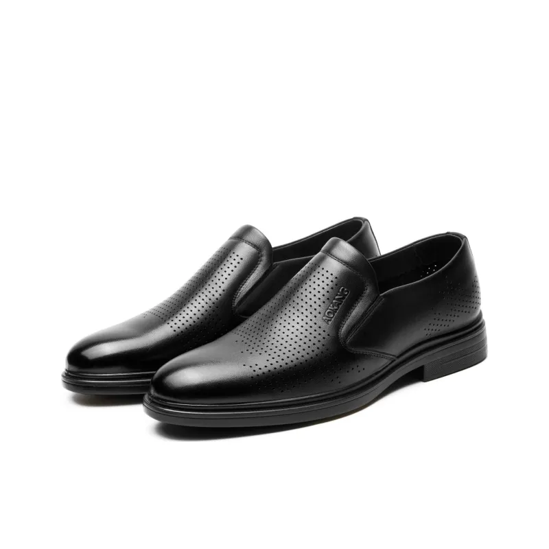 AOKANG Dress Shoes Men Low Top None-0