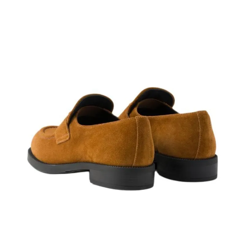 PRADA Loafers Women's Brown-3