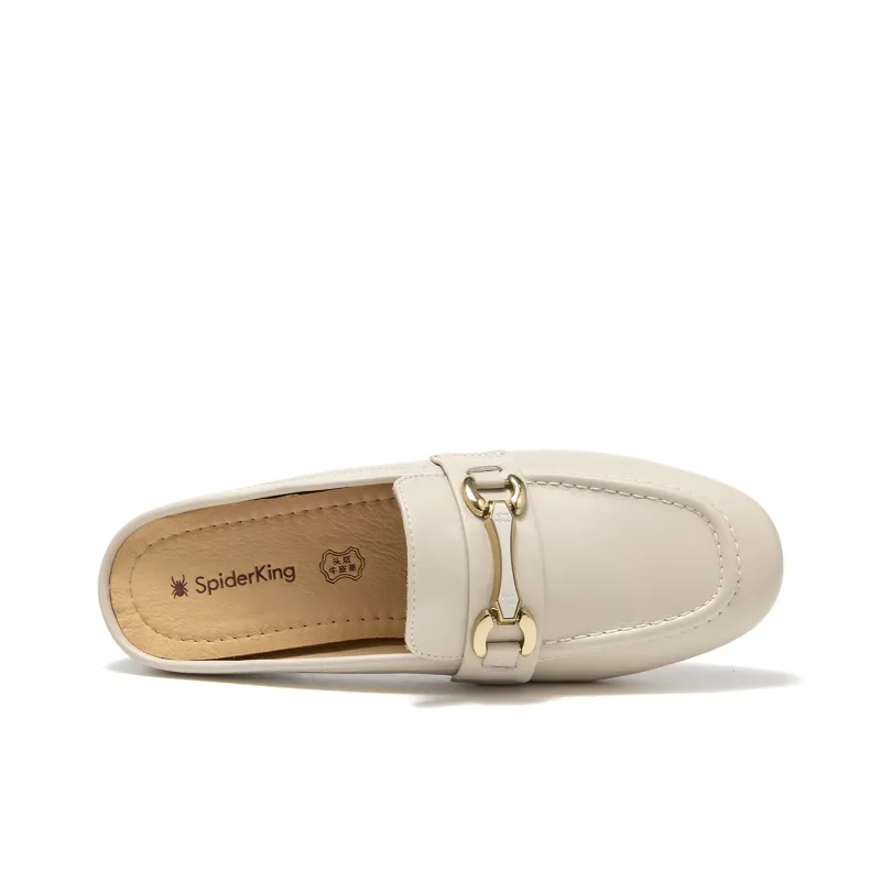 Spider King Wrap toe Slippers Women's Ecru-3