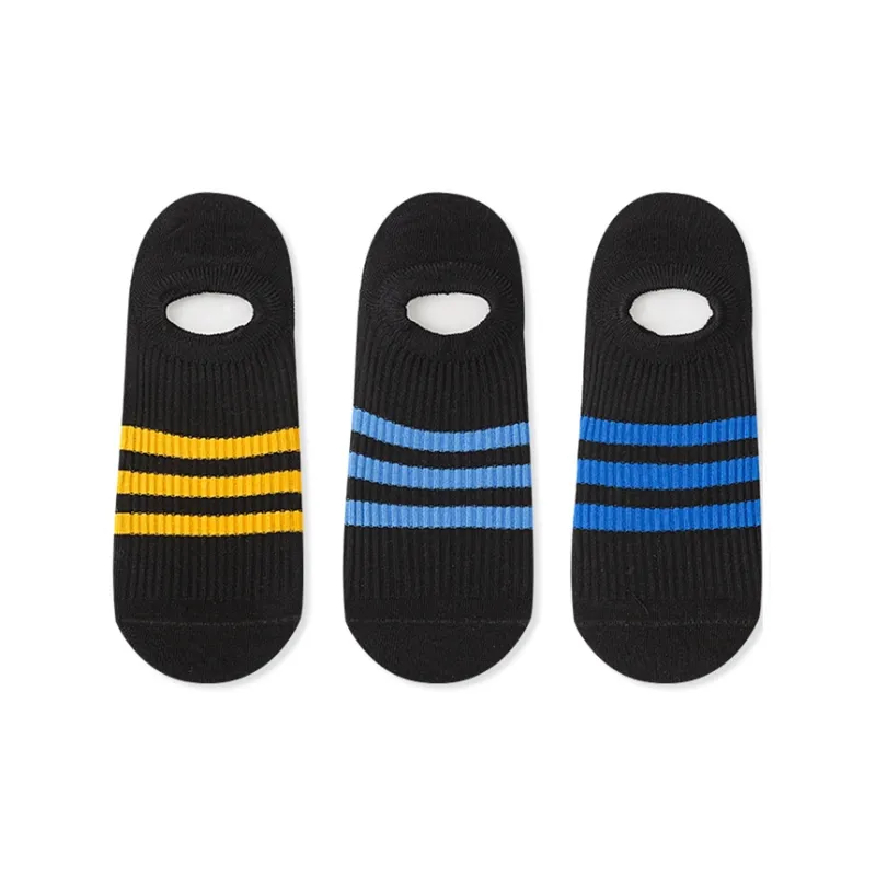 JIAZINI No-Show Socks Men's 3 Pack-3
