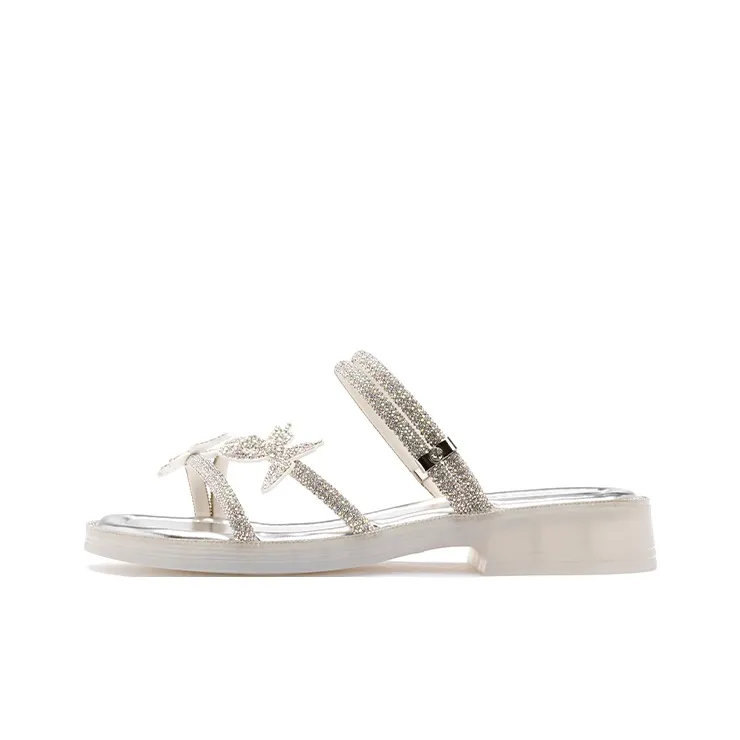 JOSINY Rhinestone Slide Slippers Women's-0