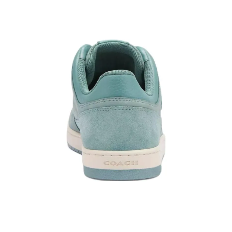 COACH C201 Skateboard Shoes Women's Blue Crystal-3