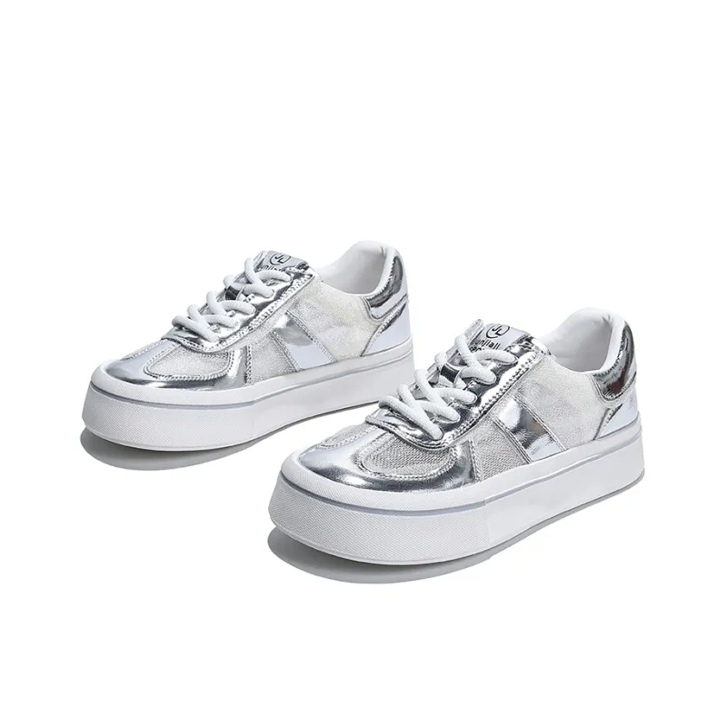 Junjali Anti-Slip And Wear-Resistant Breathable Low-Top Skateboard Shoes Women's-1
