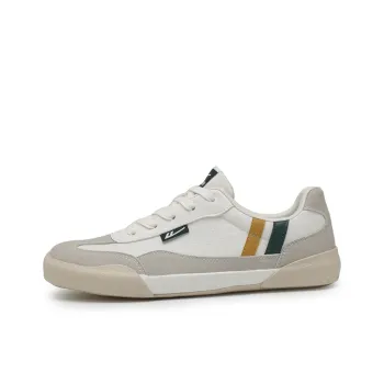 WARRIOR Canvas Shoes Unisex Low Top Gray/Green