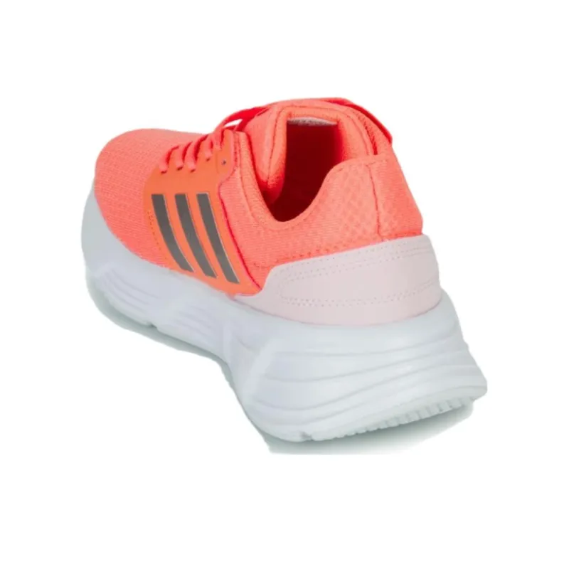 Adidas Galaxy 6 Cushioned Slip-Resistant Low-Top Running Shoes Women's Orange-4