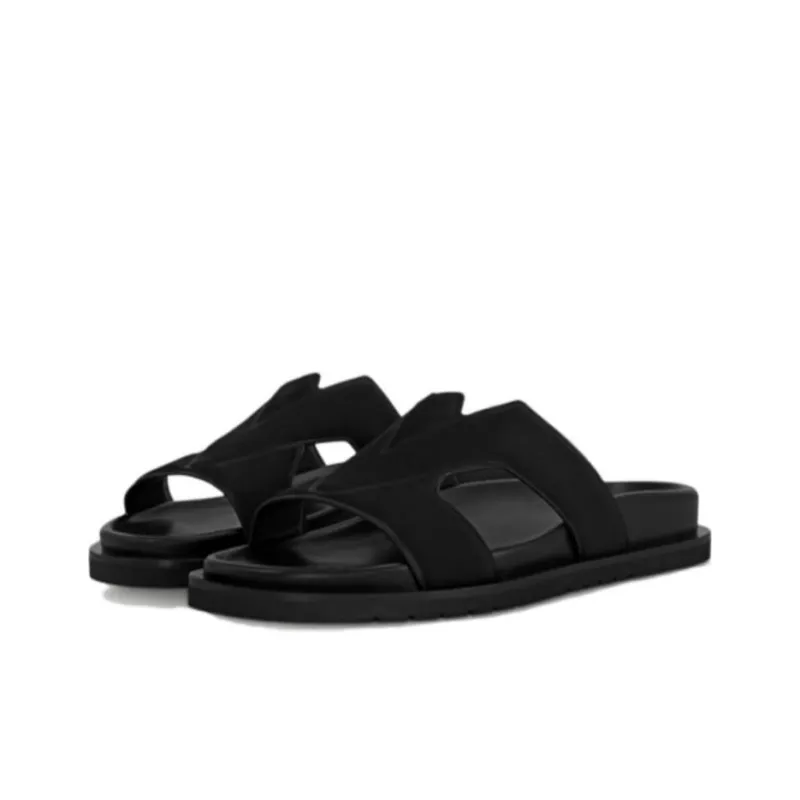 LOUIS VUITTON Oasis Slide Slippers Men's Black-2