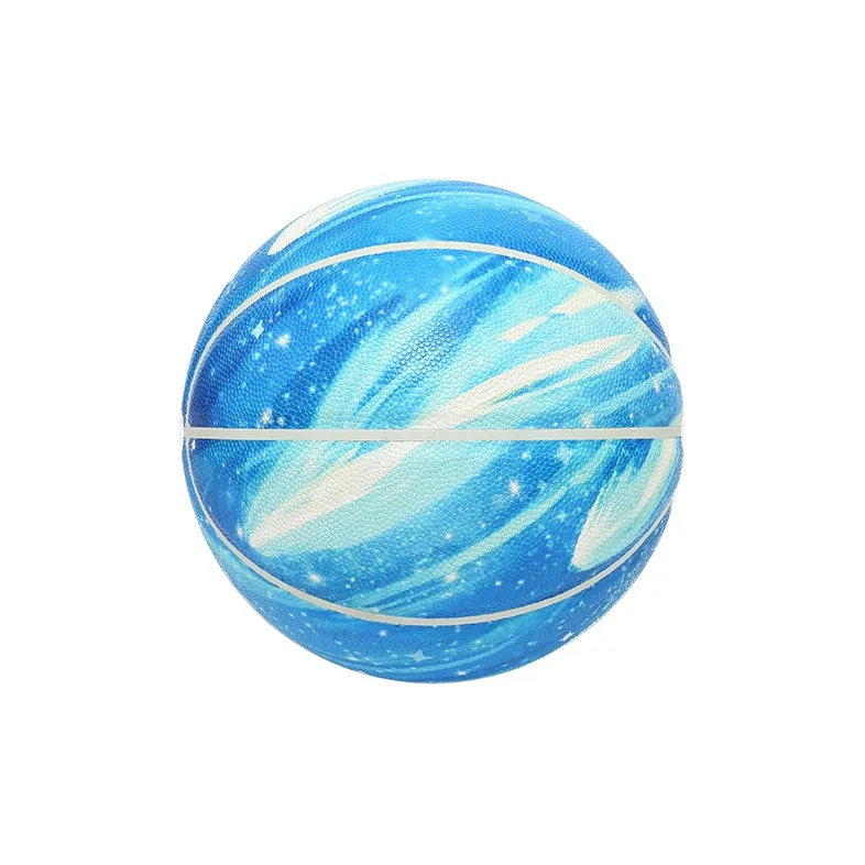 T-Mac Maddie Constellation Star Collection PU Basketball Blue White Size 7 Training Unisex-3