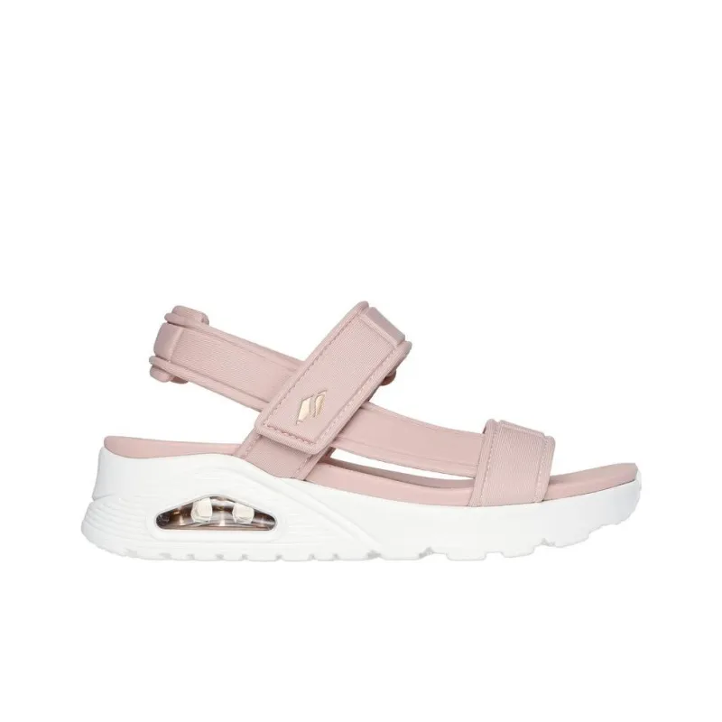 Skechers Uno Beach Sandals Women's Pink White-1