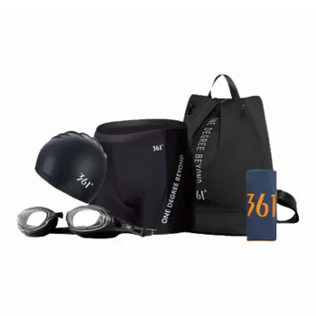 361° Swimming Sets Polyamide Men's Black