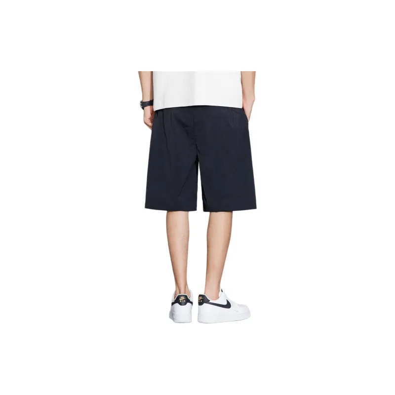 Tonlion Casual Shorts Men's Black-1