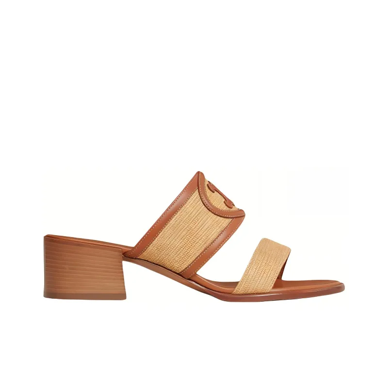 CELINE Slide Slippers Women's Beige-1
