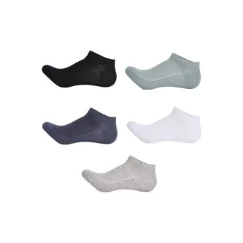 MIIOW No-Show Socks Men's 5 Pack