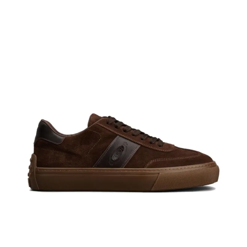 TOD'S Round Toe Lace Up Sneakers-1