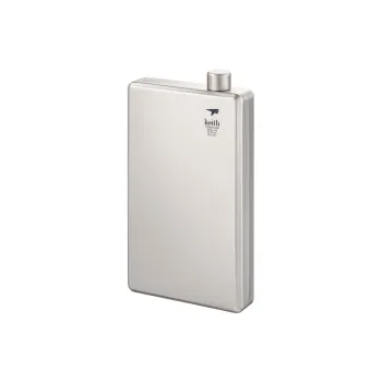 Keith Outdoor Water Equipment Flask About 200mL Pure Titanium 80*23*151mm