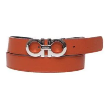 Ferragamo Gancini Buckle Reversible Belt